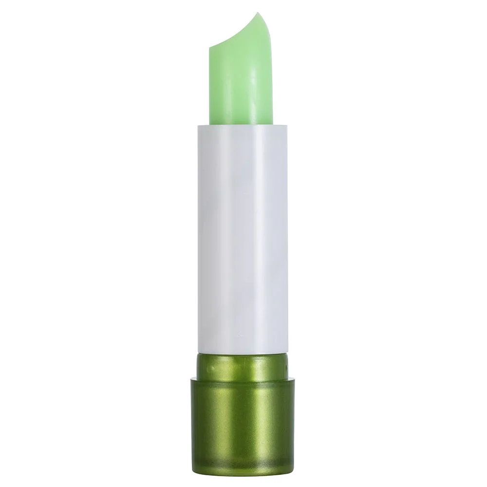 PNF Moisture Lip Balm Aloe Vera Natural Lip Temperature Changed Color Lipstick Long Lasting Nourish Protect Care Makeup