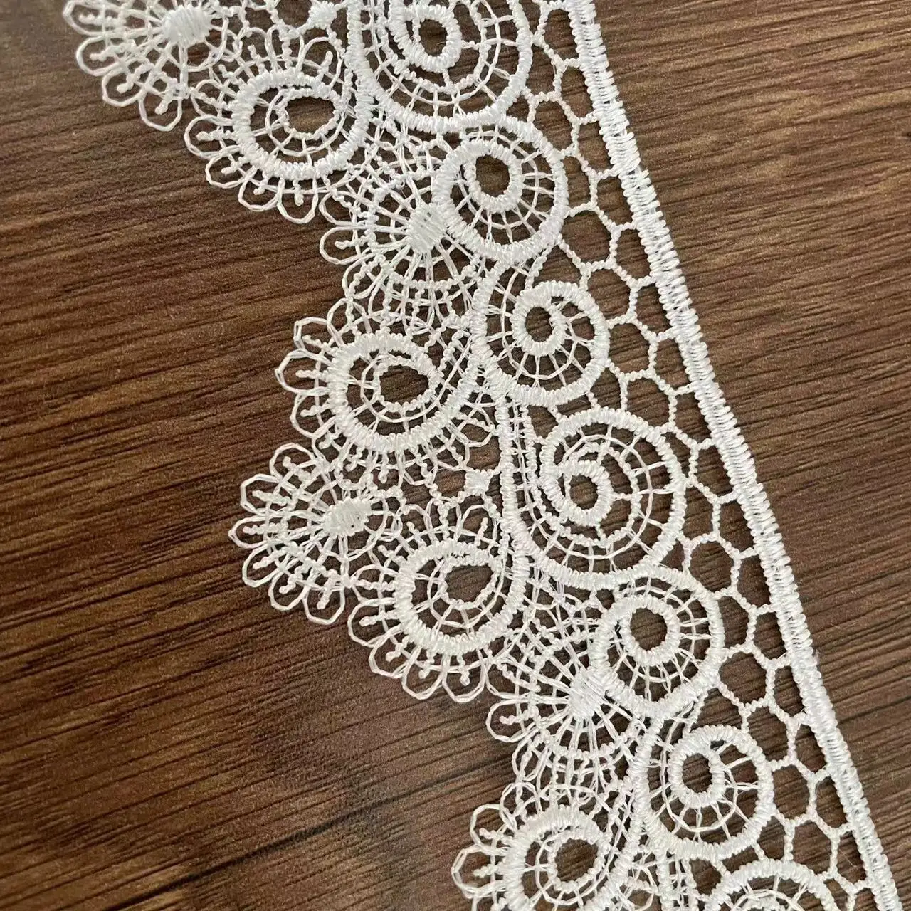 

Bridal Lace Borders, Soft Embroidery Guipure Ribbons, DIY Head Veils, Garments Decoration Accessory, 1 Yard, Free Shipping, 2022