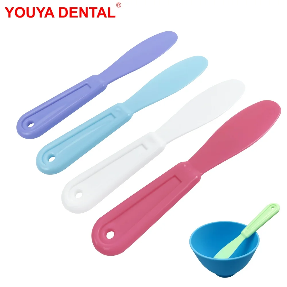 

5pcs Plastic Dental Mixing Spatula For Alginate Impression Material Plaster Mixing Knife Gypsum Mixer Spatula Dentistry Lab Tool