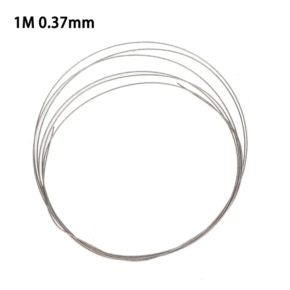 Filo da taglio Lame per sega Lame da taglio Utensili per sega da roccia Filo 0,26/0,38 mm 1M Accessori Sostituzione vetro diamantato per giada