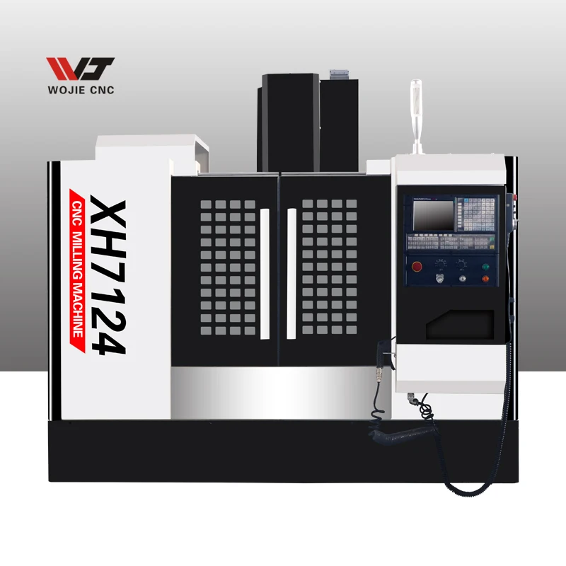 High-Quality Cnc Turret Milling Machine 4 Axis XH7124 Cnc Vertical Machining Center for Metal