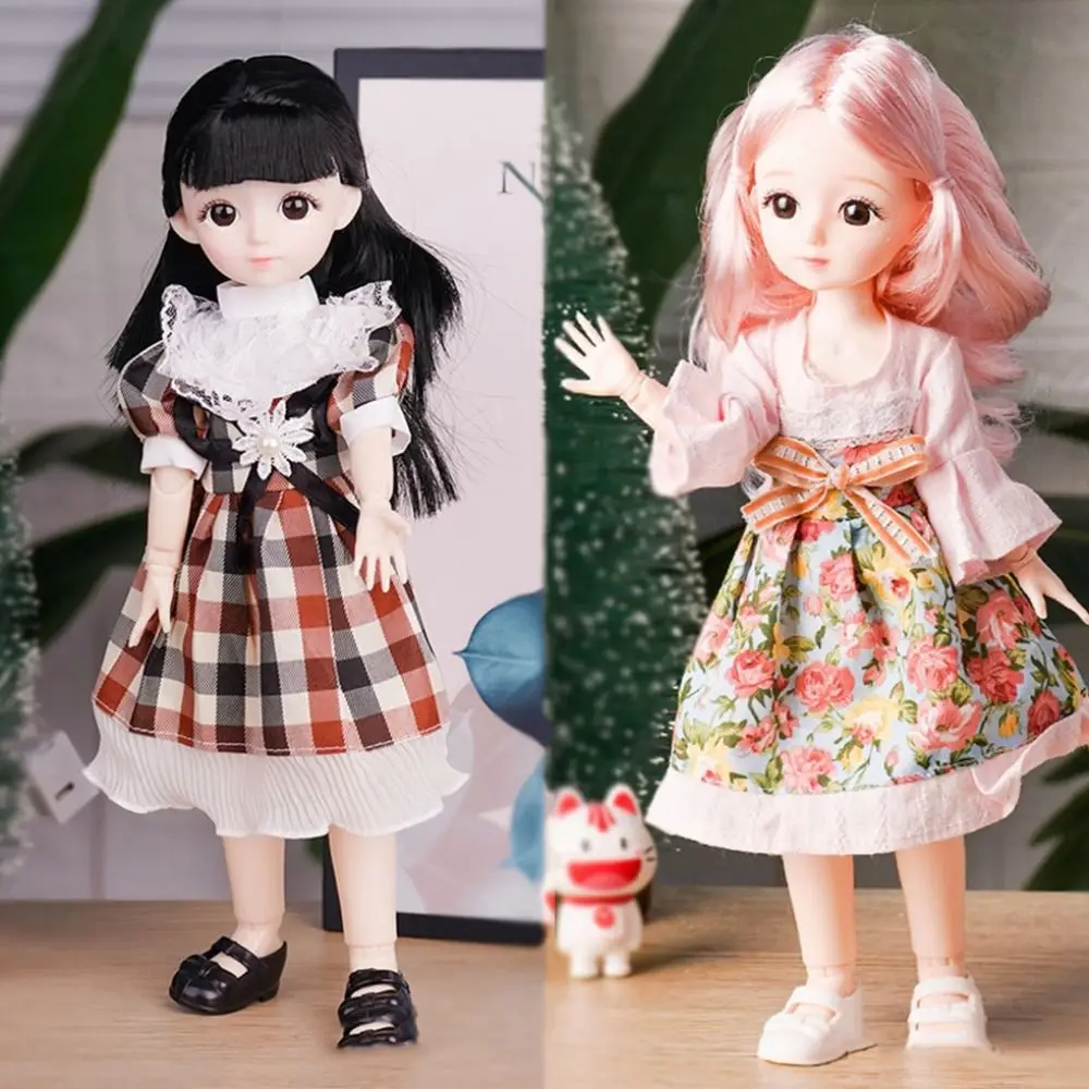 

1/6 SD 30 см Bjd с одеждой, длинные волосы, привлекательные глаза, платье принцессы, BJD, аниме, элегантный шарнир принцессы для макияжа