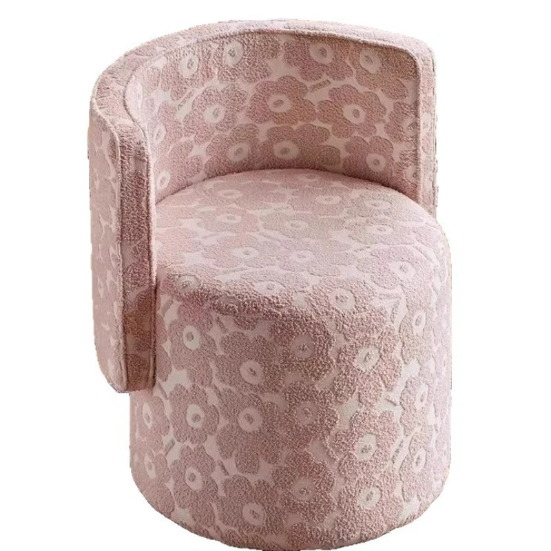 

Princess Style Makeup Stool Cream Style Makeup Stool Light Luxury Premium Master Bedroom Swivel Chair French Chai