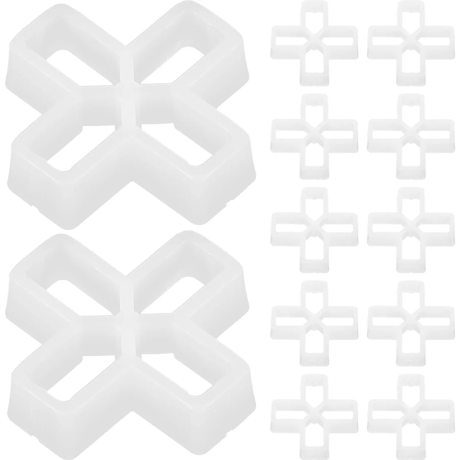 

100 шт. Крестики-разделители для плитки, система выравнивания, ПВХ, прочные, для напольной и настенной плитки, плит, плитки для террас, разделители для террасной плитки