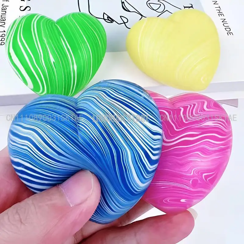 

Maltose Love Slow Rebound Peach Heart Ventilate Stress Relieving Toy squeeze Squishy feel good squishy Fidget toy