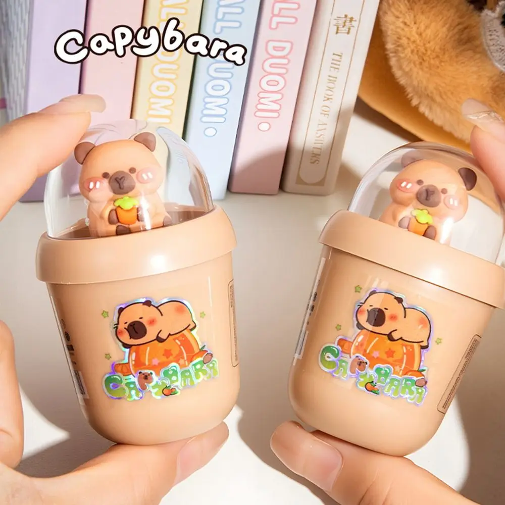 Creative Capybara Pencil Sharpener Mini Portable Pencil Sharpening Tool Pencil Parer Students