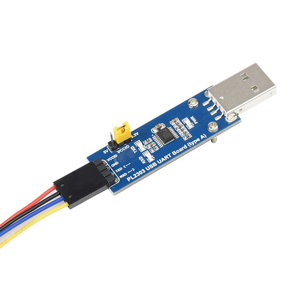 Waveshare PL2303 Módulo de comunicación serie universal USB-UART/TTL Interfaz USB tipo A