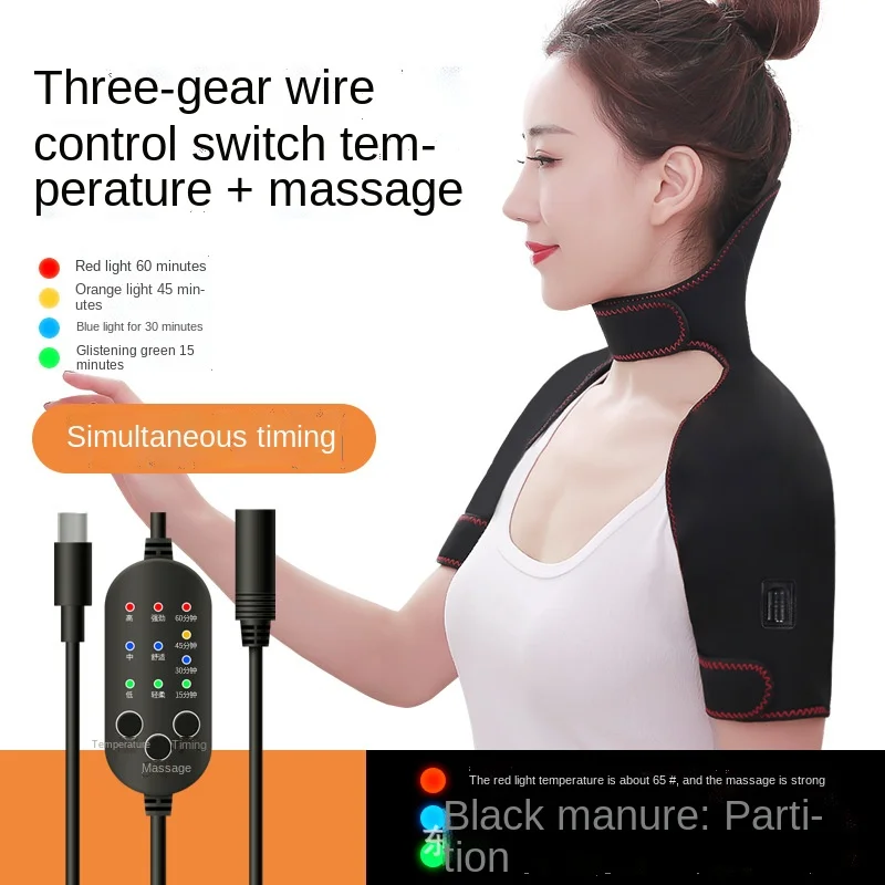 3 Niveaus Van Moxibustion Fysiotherapie, Koorts Schouder Pad, Geschikt Voor Schouder Pijn, warm Kompres Massage Arm Koude Preventie