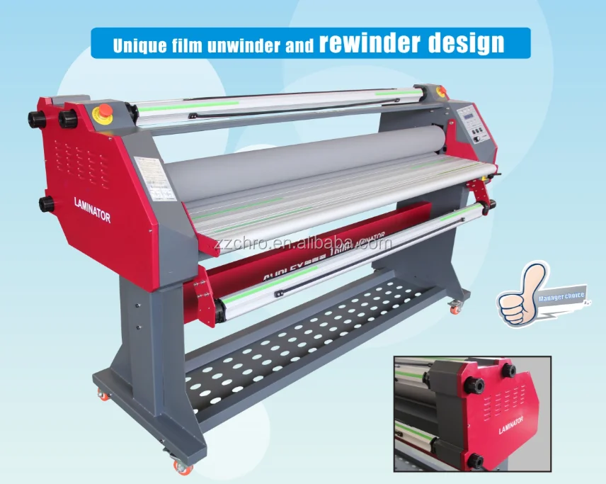 China Pneumatic High Speed 1600mm Hot Laminator 63 Inches Hot Laminating Machine for Vinyl Photo Plywood