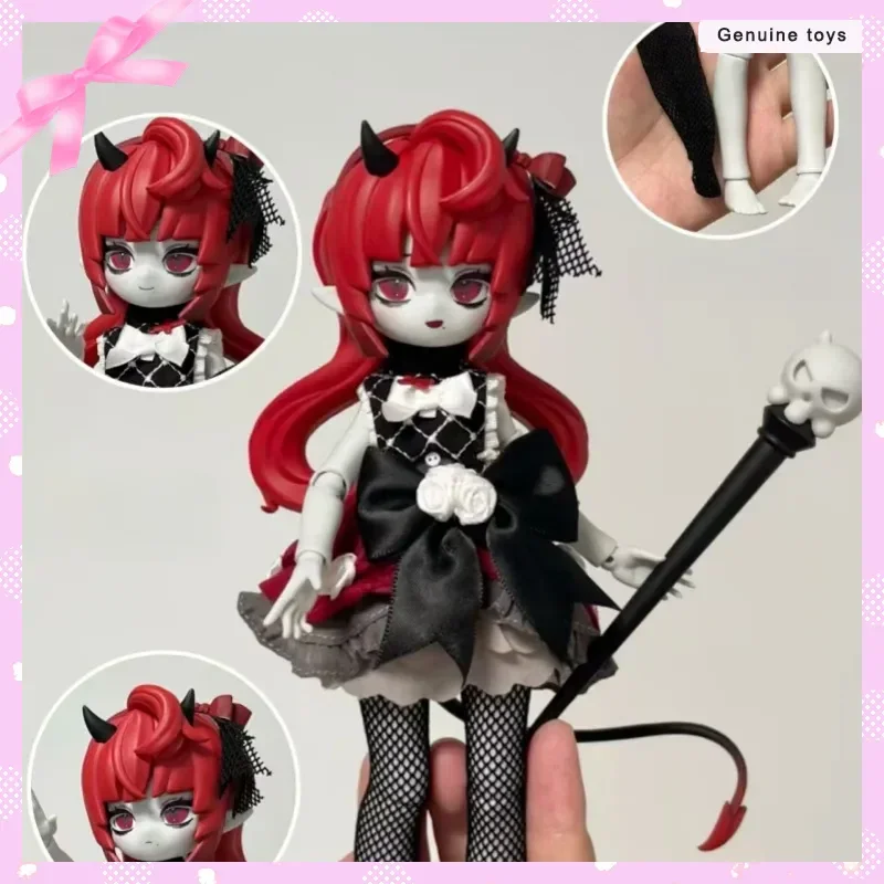 

Новый горячий оригинальный Cooze 1/8 Bjd Devil Horns Joint, подвижная кукла, слепая коробка, загадочная коробка, изысканное платье, модная игрушка, орнамент, подарок