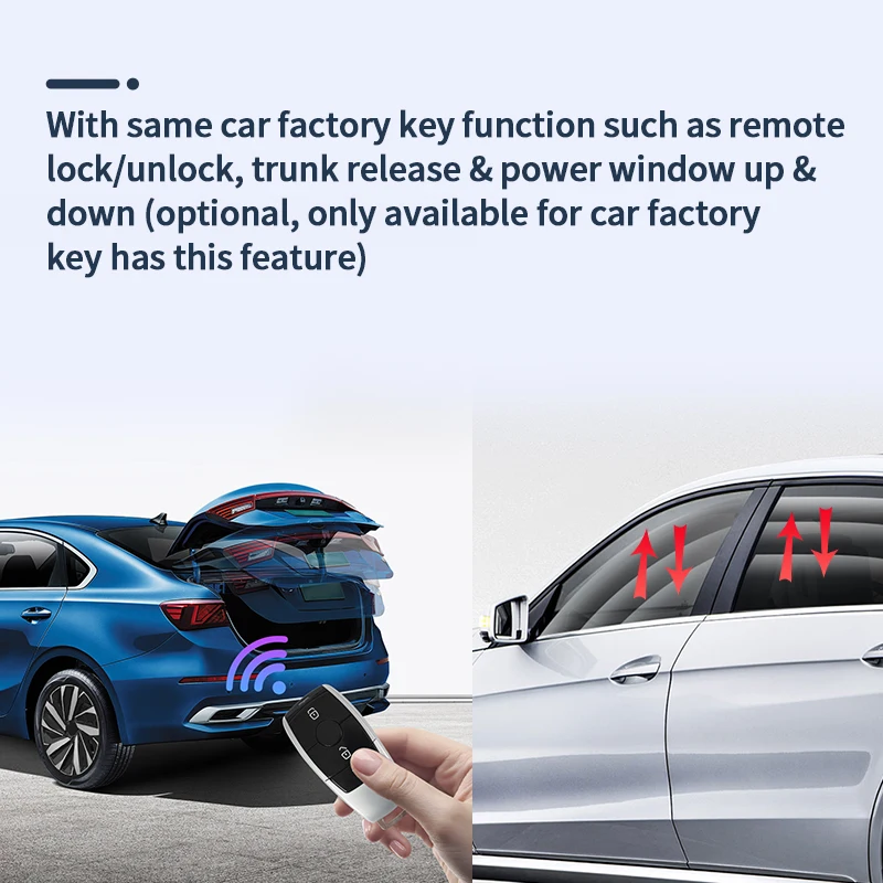 Easyguard Plug Play Smart Key PKE Passive Keyless Entry System Fit for Benz FBS4 Cars 2014+  With Factory Push Start Button
