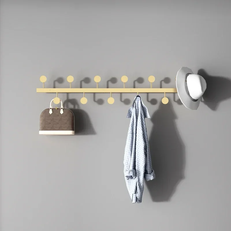 Gancio di lusso leggero nordico portico porta creativa decorazione della parete appendiabiti camerino appendiabiti da parete
