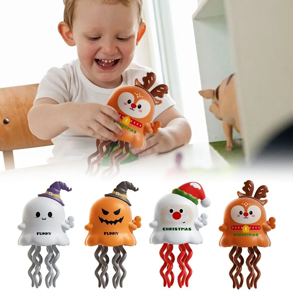 Smart Tentacolo Explorer Danza Polpo Giocattolo Alce Zucca Fantasma Danza Babbo Natale Orologio Sensore di ostacoli automatico