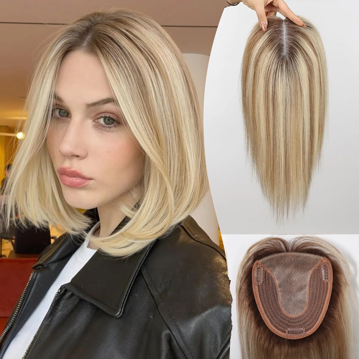 topper-per-capelli-umani-biondi-con-riflessi-castani-3-clip-base-in-pizzo-di-seta-capelli-umani-lisci-naturali-per-donne-con-capelli-diradati