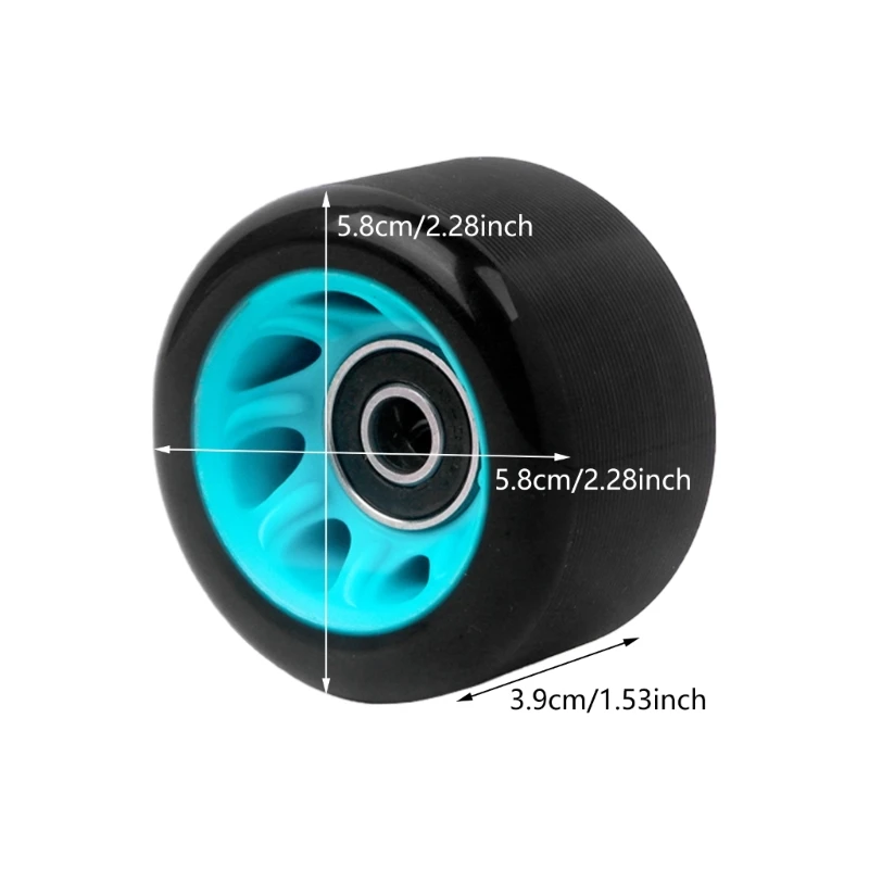 Rodas patins com duas fileiras, acessórios para patins, substituição quads