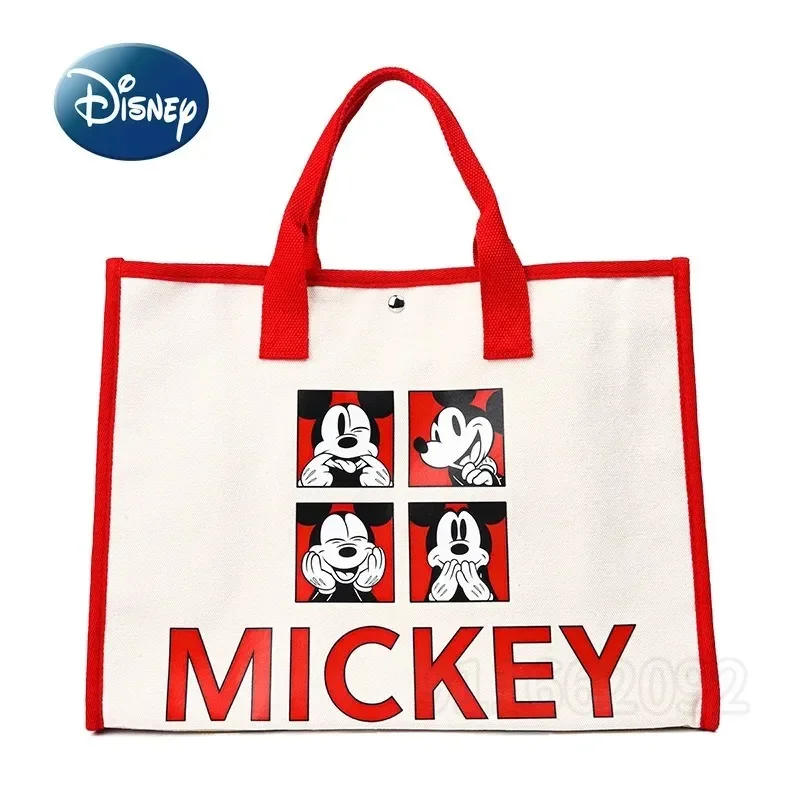 

Disney Mickey New Women's Handbag Luxury Brand Original Women's Bag Cartoon Women's Shoulder Bag Large Capacity High Quality