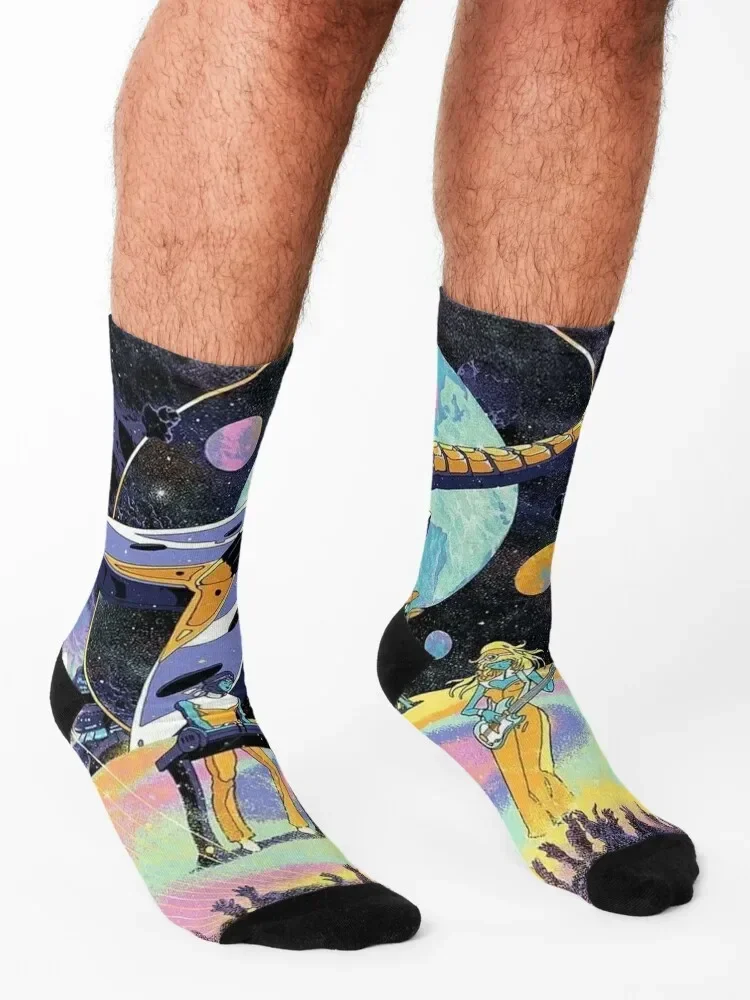 جوارب Interstella 5555 Galxy جوارب شتوية حرارية للرجال جوارب كاحل أساسية للفتيات للرجال