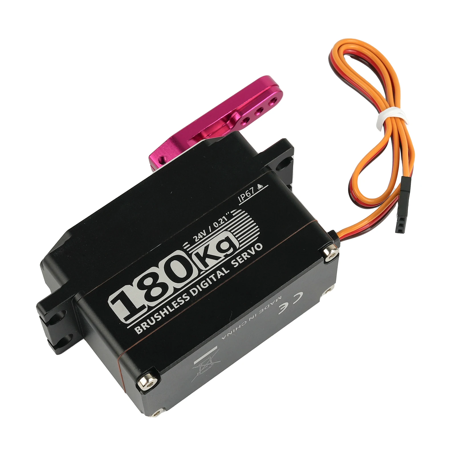 Servo numérique sans balais 180KG, 24V, engrenage métallique à couple élevé, étanche IP65, pour voiture 1/5 RC Baja 5B SS Redcat HPI LOSI XL 5T