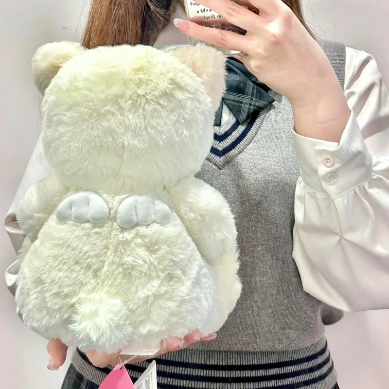 حقيقي جديد 46 سنتيمتر سوني الملاك لطيف أفخم الدمى الفينيل أفخم أرنب تهدئة بلوشي اللعب العناق الدب الكرتون عيد الميلاد الأطفال هدية #5