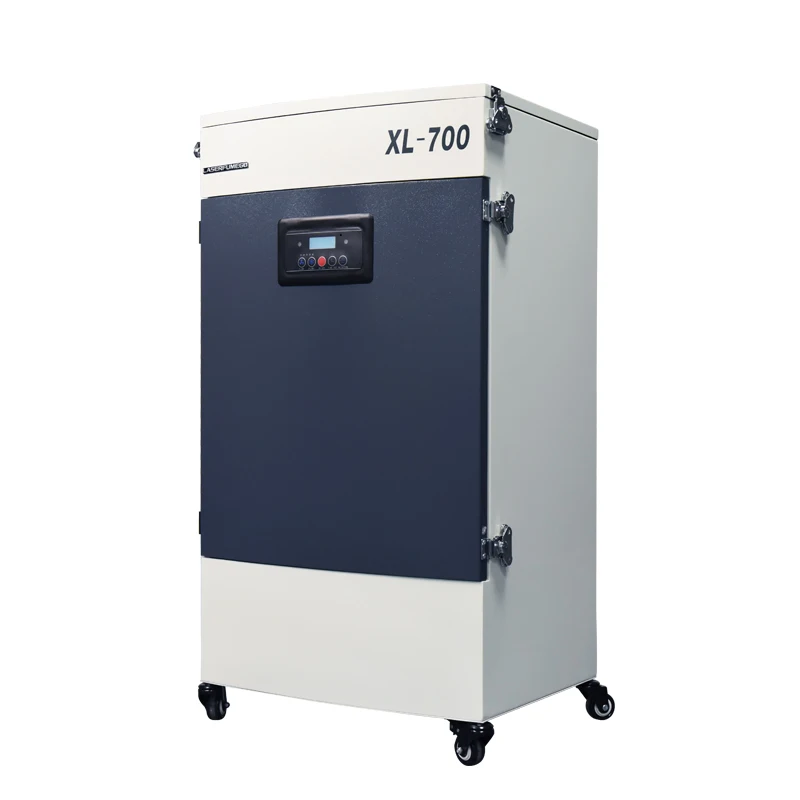 Strong Suction Air Filtration System, Mobile Fume Extractor with Hepa Filter for Processing Cutting Welding, XL-700