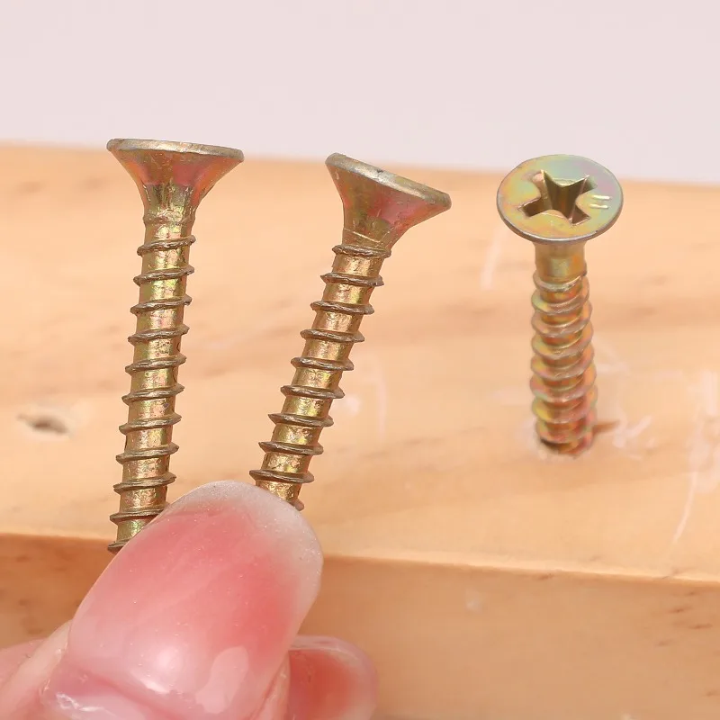 الجملة فيليبس مسامير مسطحة مجموعة مسامير الحوائط الجافة الخشبية ذاتية التنصت النجارة الأثاث الألياف السحابة لوازم الأجهزة