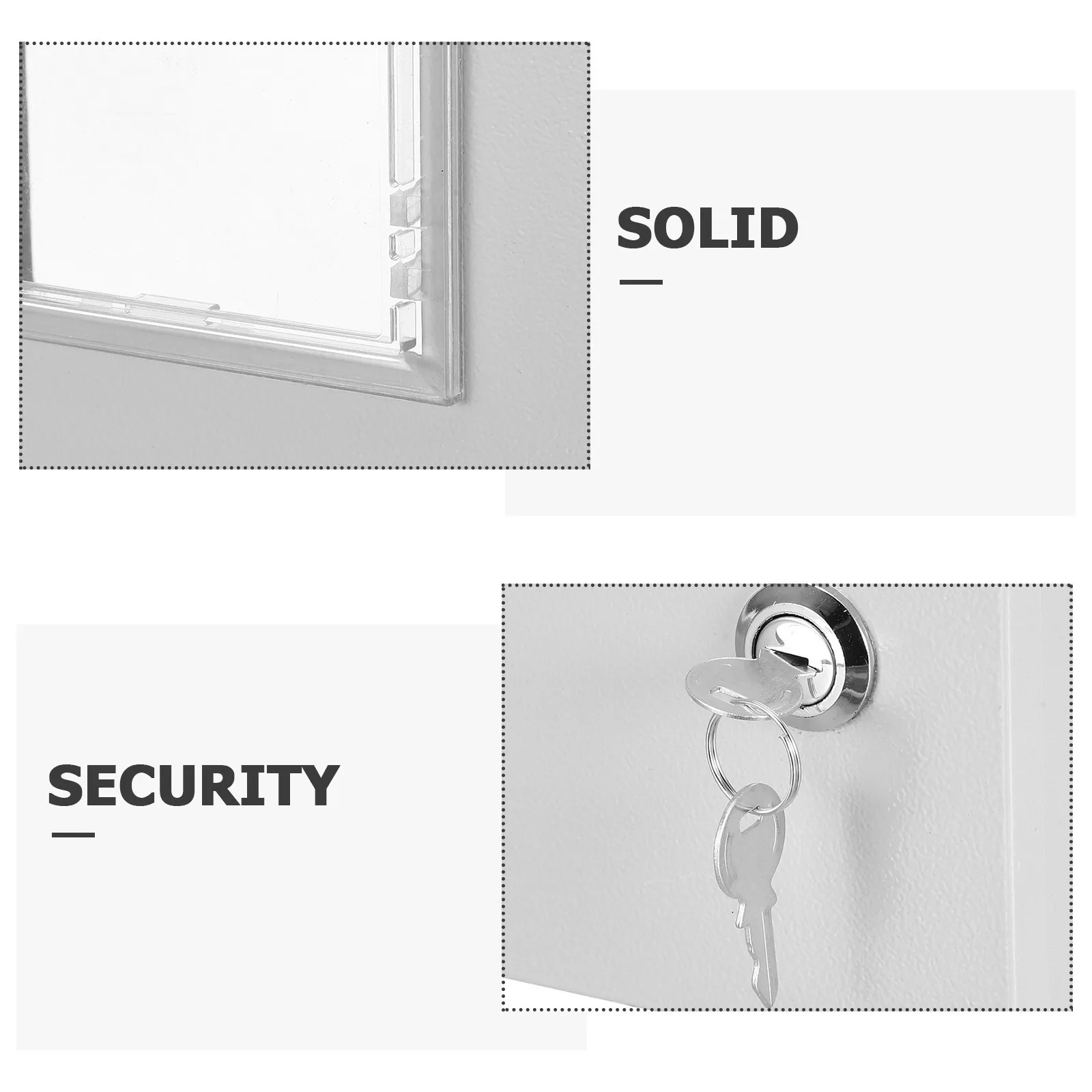 Electric Meter Protection Box Metal Enclosure Waterproof Outdoor Energy Meter Case Transparent Cover Ventilation for Home view 5