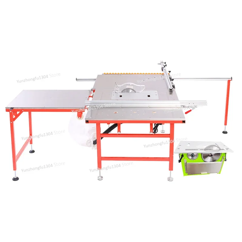 Dust-Free Composite Lifting Table Saw Multifunctional Woodworking Sliding Table  Integrated Precision Dust-Free