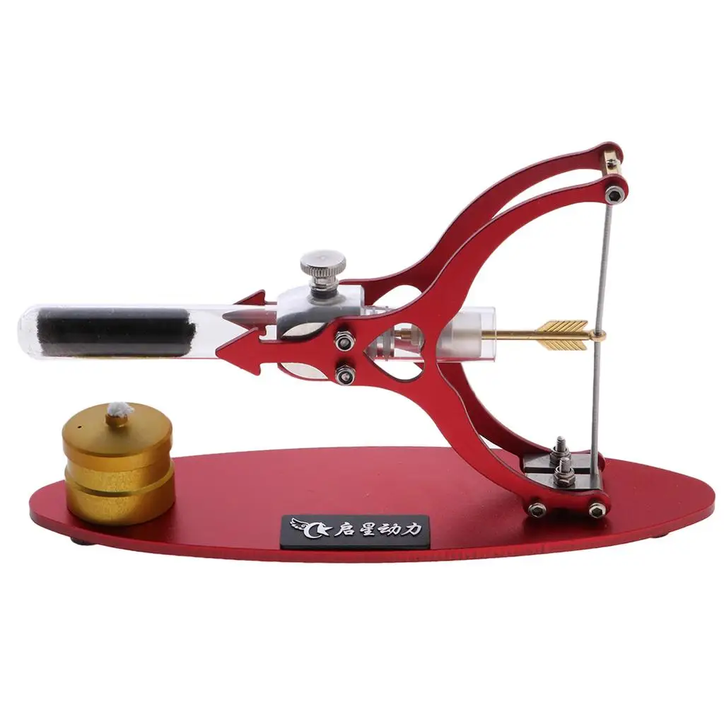 Stirling Engine Physical Motor Heat Power Generator Model Alloy Educational Toy for School Physics