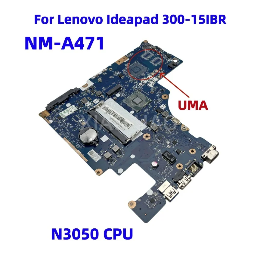 Placa base para ordenador portátil BMWC1 BMWC2 NM-A471 para Lenovo Ideapad 300-15IBR PN:5B20K14033 con CPU Celeron N3050 UMA