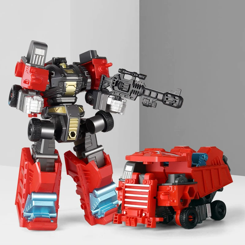 Mech Alliance Mini Vervorming Robot Speelgoed Converteerbaar Actiefiguur Plastic Model Robotauto Speelgoed Anime Filmserie Kinderen Cadeau