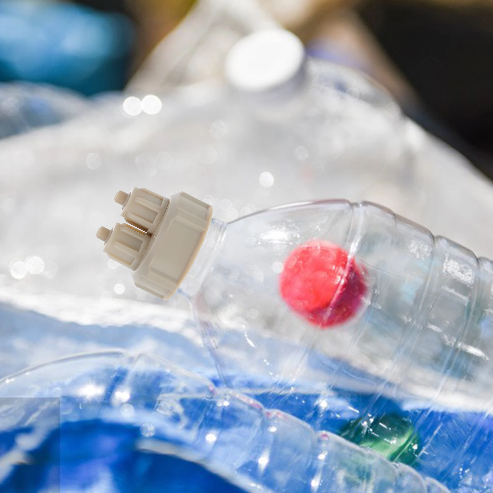 

6Pcs Co2 Bottle Caps Quick Screw Plastic Covers ABS Material DIY Carbon Dioxide Reactor Aquarium Setup Accessories