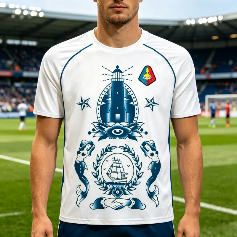 Camiseta Deportiva Unisex SC Telstar 2026, Manga Corta, Transpirable y Suave, Camiseta de Fútbol, Apta para Uso Casual, para Niños y Familia