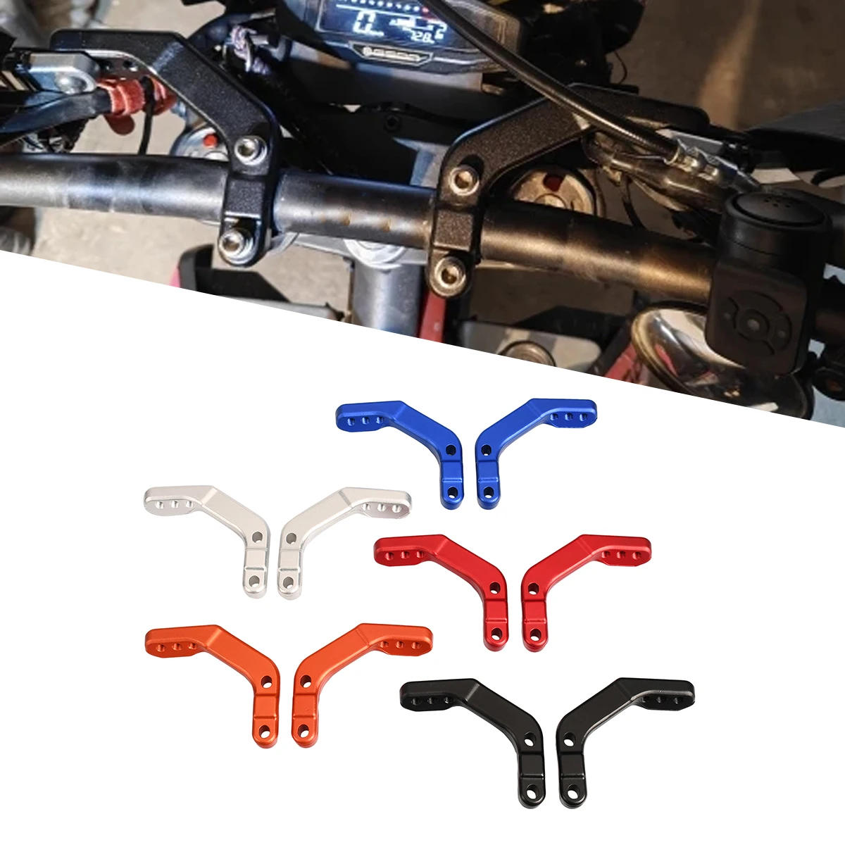 Motorrad CNC Handschutz Installation Feste Halterung 28mm Für KTM SX SXF XC XCF EXC EXCF XCW XCWF TPI SECHS TAGE 125-500 2008-2024
