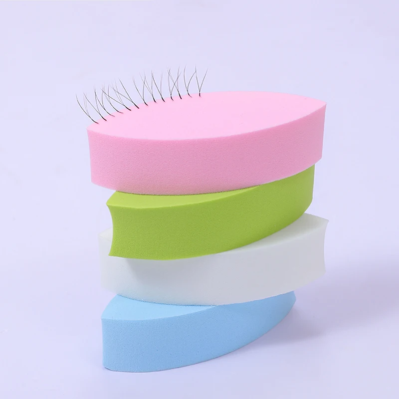 قابلة لإعادة الاستخدام رموش العين ممارسة الإسفنج ، تمديد على شكل العين ، تدريب رسم الخرائط لاش ، أدوات ماكياج ، 4 قطعة ، 8 قطعة #3