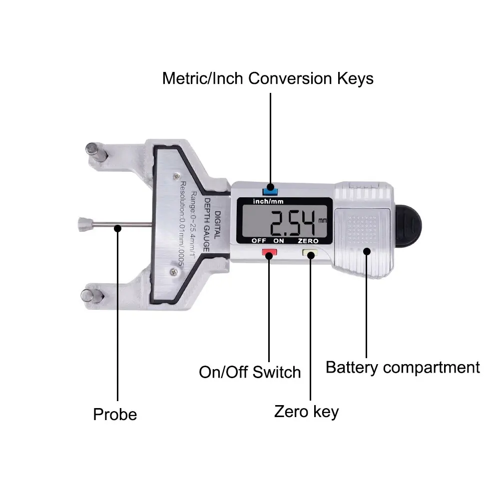 Tensiômetro elástico de correia dentada 2gt, ferramenta de tensão de correia de alta precisão, testador de tensão de correia com display digital para impressoras 3d voron