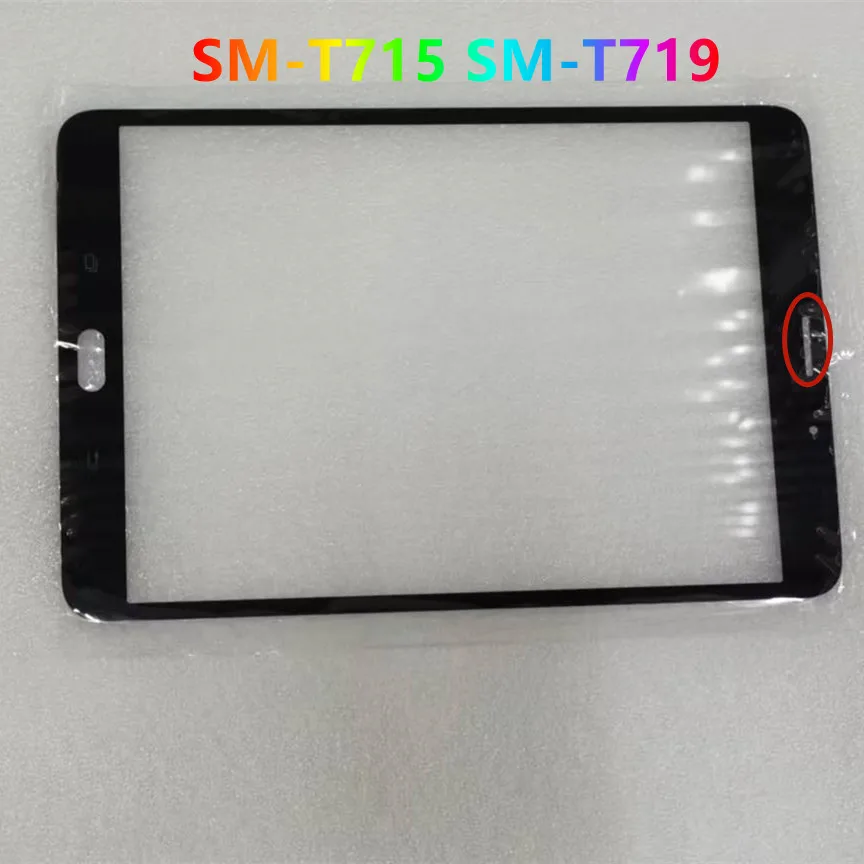 New For Samsung Galaxy Tab S2 8.0 SM-T710 SM-T713 SM-T715 SM-T719 T713 T710 T715 T719 Front Glass Outer Screen Panel +OCA Tested