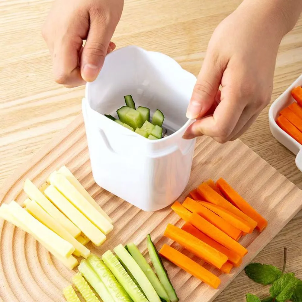 1PCS French Fry Cutter Natural Cut Rapid Slicer Vegetable Potato Tool Food Veggie Dicer Veg Chopper Kitchen Tools & Gadgets