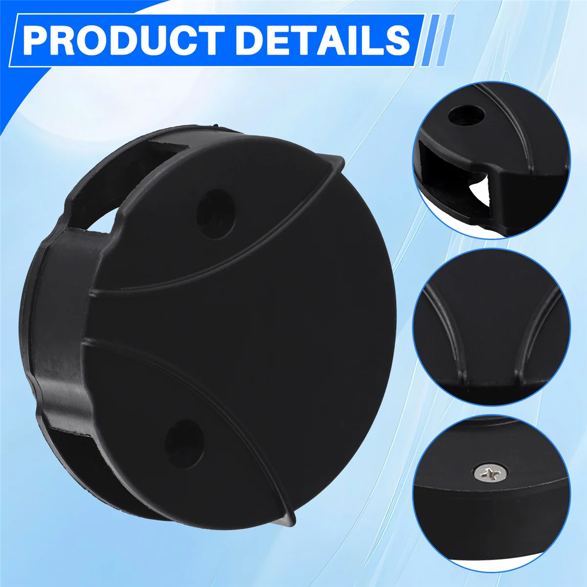 

#60Y Automotive Parts & Accessories,6E0-14417-00 Carburetor Air Filter Cover for Yamaha Outboard Motor,Black