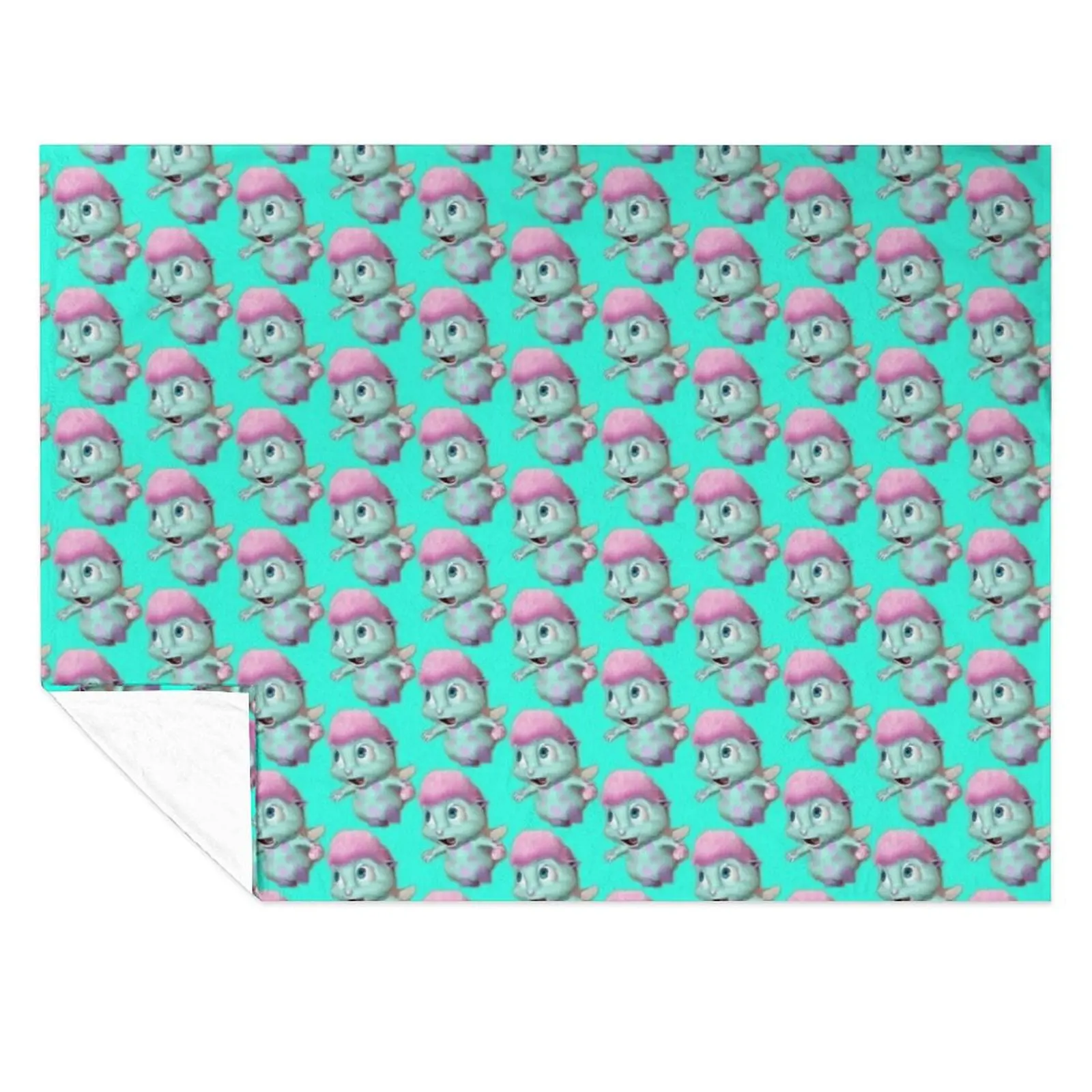 

Bibble from Fairytopia Throw Blanket Comforter Picnic Furry Blankets