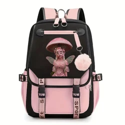 Melanie Martinez The Trilogy Tour  Backpack Women Girls Fashion Cry Baby Portals Album Backpacks for Fans Gift