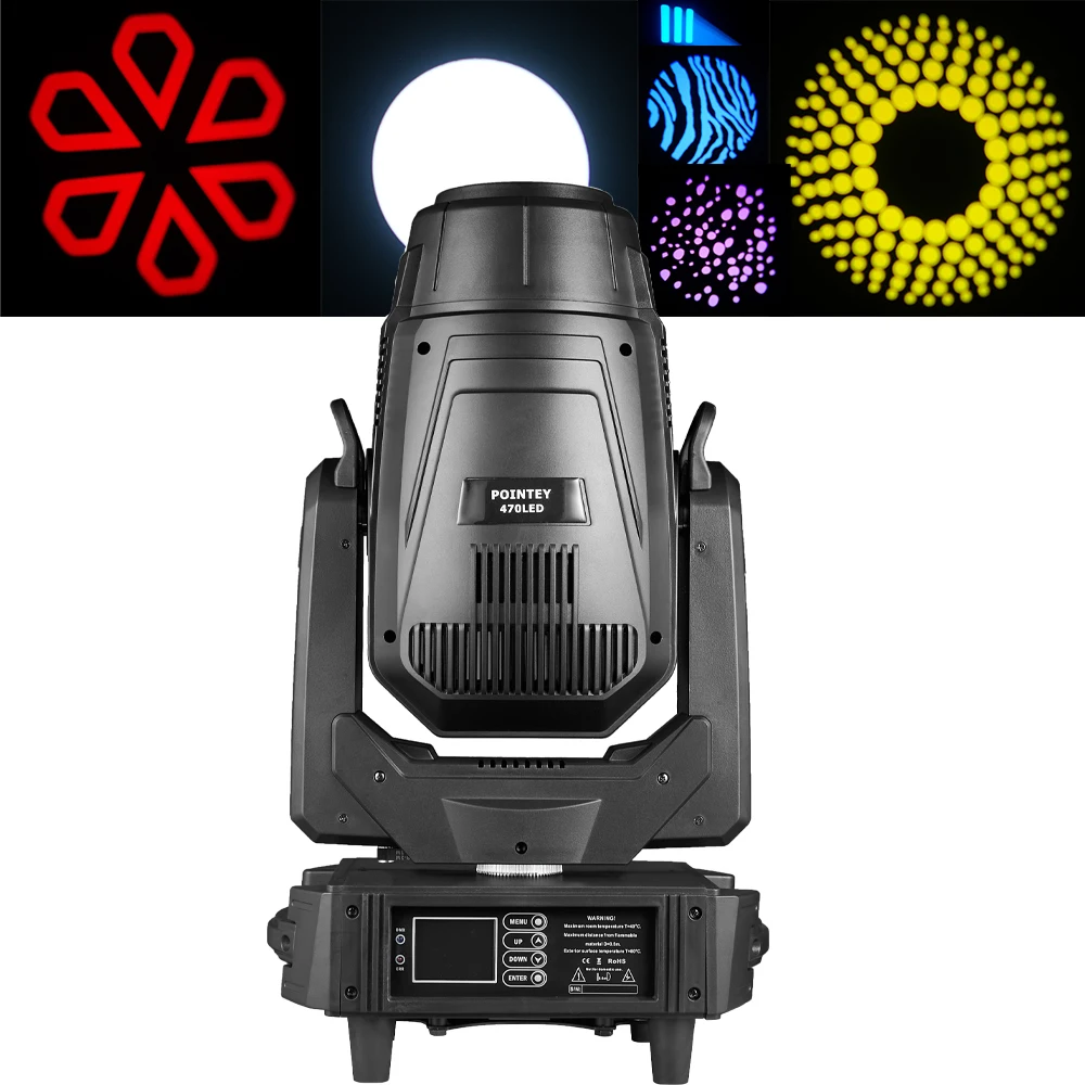 470W LED Beam Moivng Head Stage Light CMY Color Pointey Zoom Gobo DJ Equipment for Robe Professional Event Show