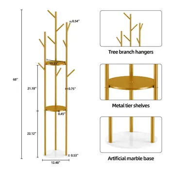 10 best sales 金色のハンガー - №4