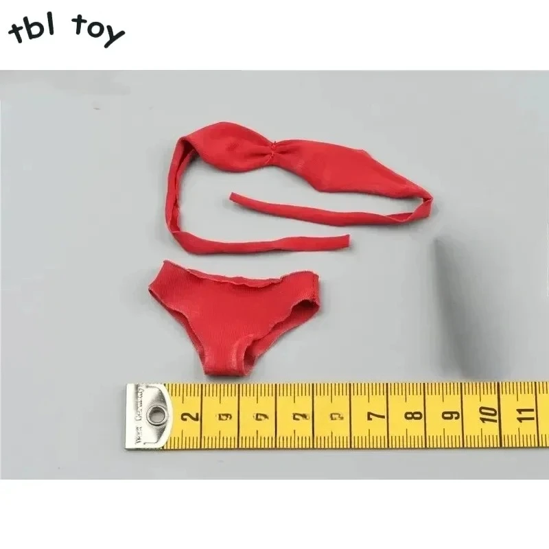 

1/6 Scale Female Action Figure Bikini Bra Briefs Underwear Side-tie Set Clothes Model S46 for 12'' Soldier PH TBL Doll