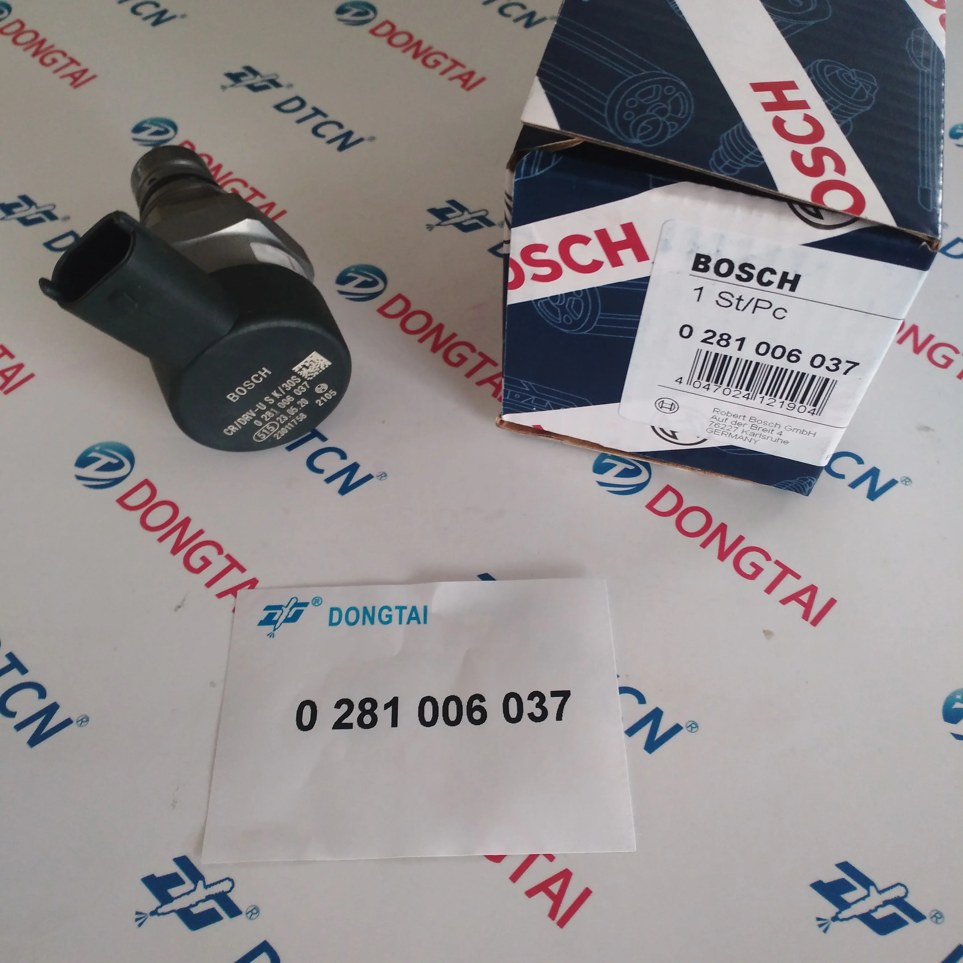 Válvula de pressão das peças do motor de combustível BOSCCH DRV 0281006037 0 281 006 037