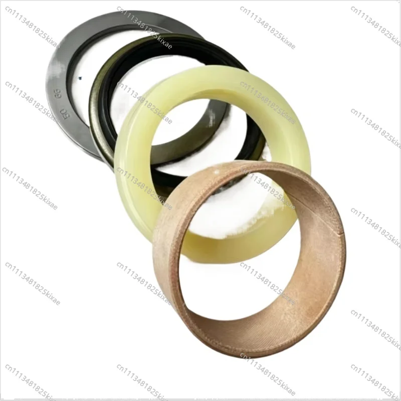For Excavator  55/60/65/75/135/205/215/235/335/485 Walking Tension Cylinder Oil Seal Compatible With