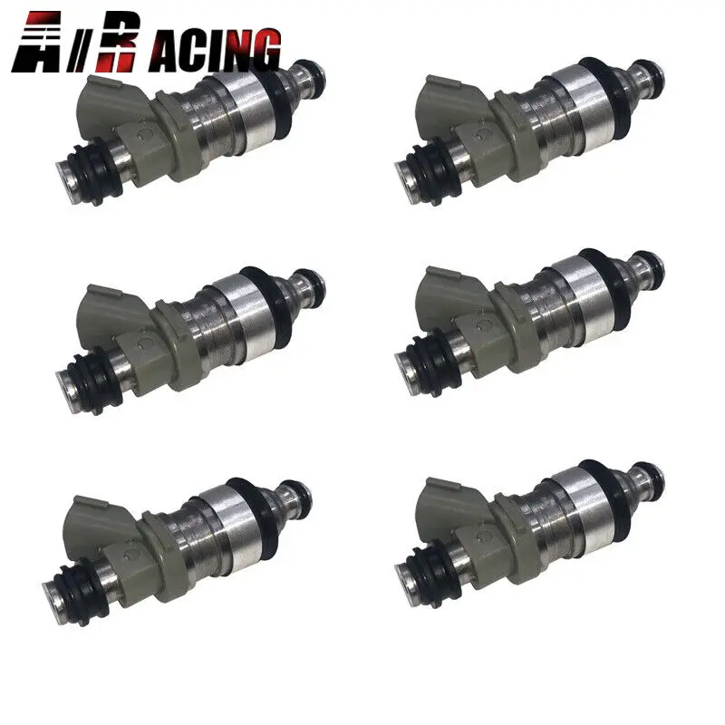 6Pc/Set Fuel Injectors For Toyota 4 Runner T100 3.4L ES300 3.0L High Performance