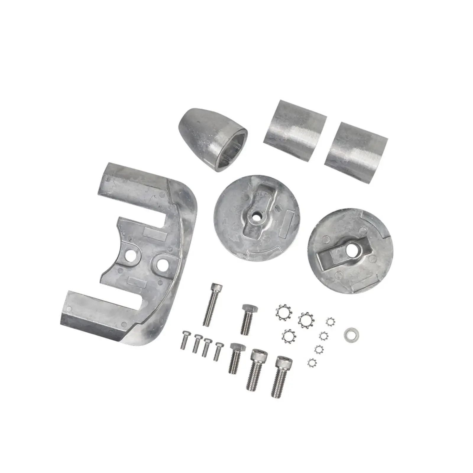 

Aluminum Anode Set Marine Engine Parts Easy Install for Mercruiser Bravo 3 888761Q02 888761Q04