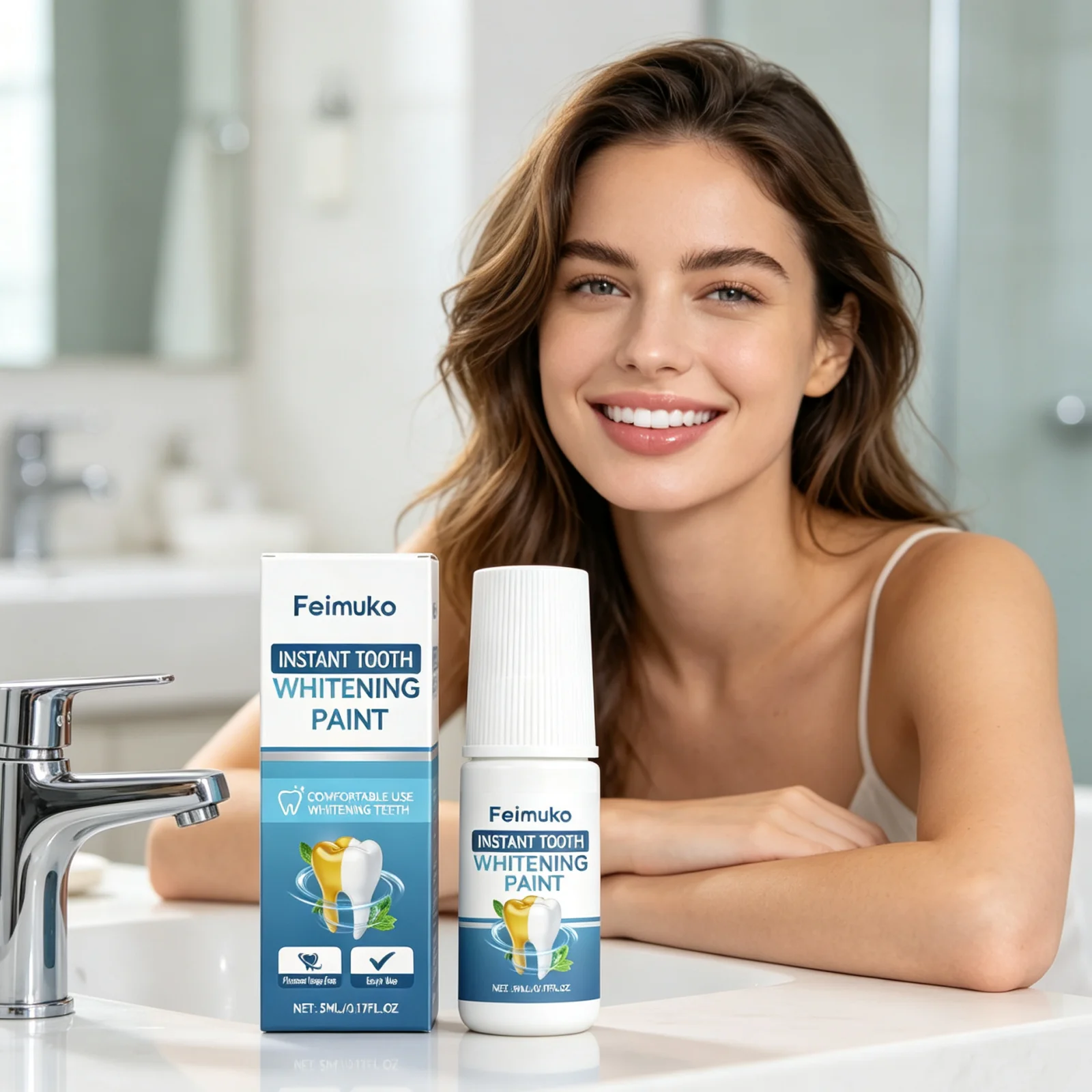 Pintura Blanqueadora Dental In - Teeth Paint Whitening reseña y precio
