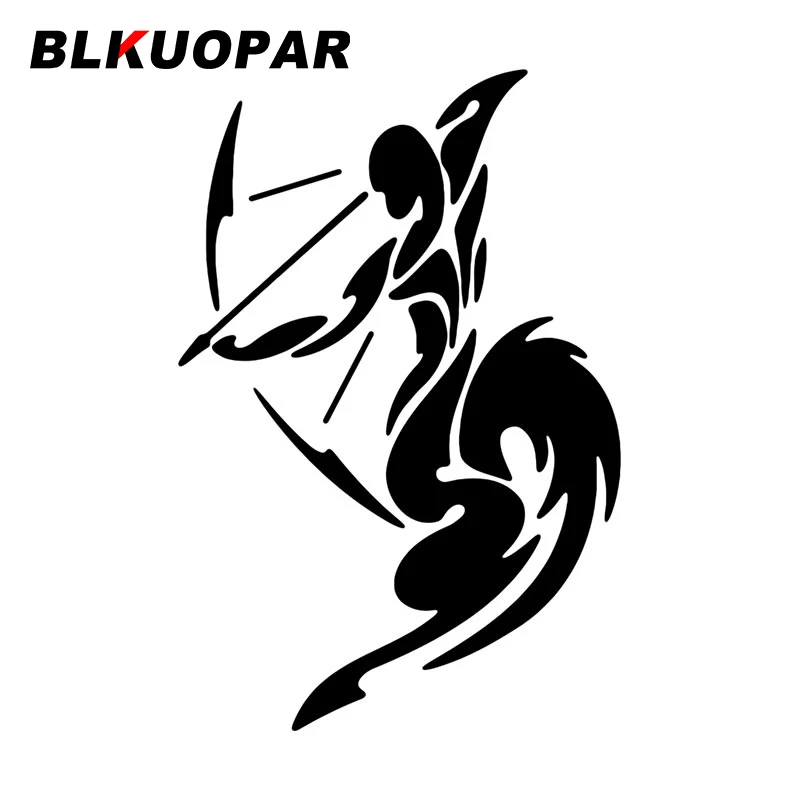 BLKUOPAR Sagittarius Archer Symbol Funny Car Stickers Scratch Proof Vinyl Decal Creative ATV Air Conditioner Car Accessories