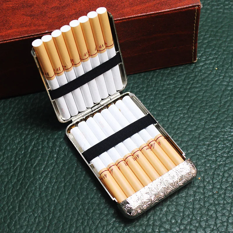 What Are Cigarette Boxes Made Of? A Real-World Review of the 16-Piece  Silver-Zinc Alloy Design